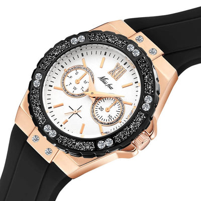 Women's Watches Chronograph Rose Gold Sport Watch